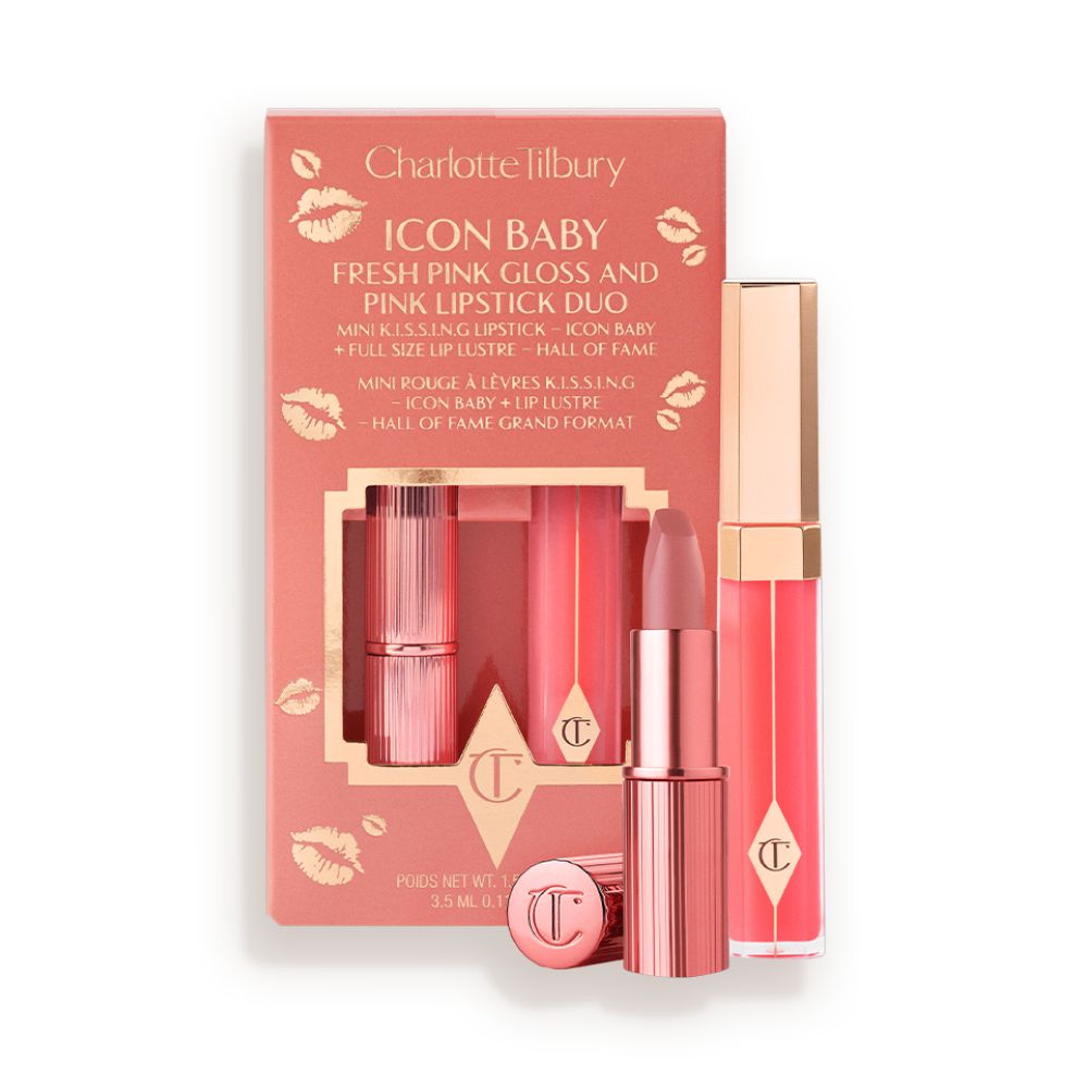 Charlotte Tilbury Gloss & Lipstick Duo Icon Baby