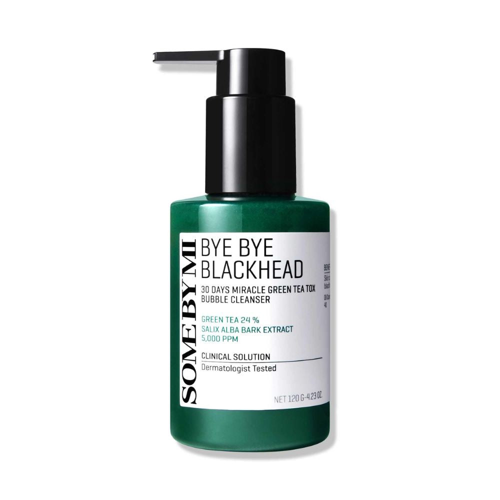 Some By Mi Bye Bye Blackhead 30 Days Miracle Green Tea Tox Bubble Cleanser