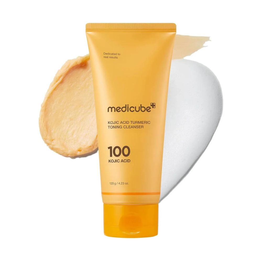 Medicube Kojic Acid Turmeric Toning Cleanser 120g