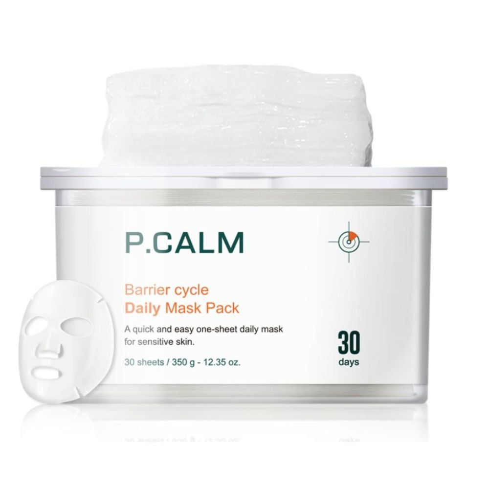 P.CALM Barrier Cycle Daily Sheet Mask- 30 copë