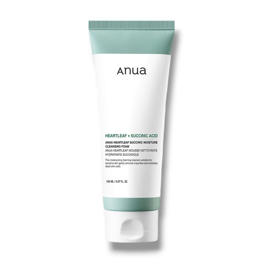 Anua Heartleaf Succinic Moisture Cleansing Foam