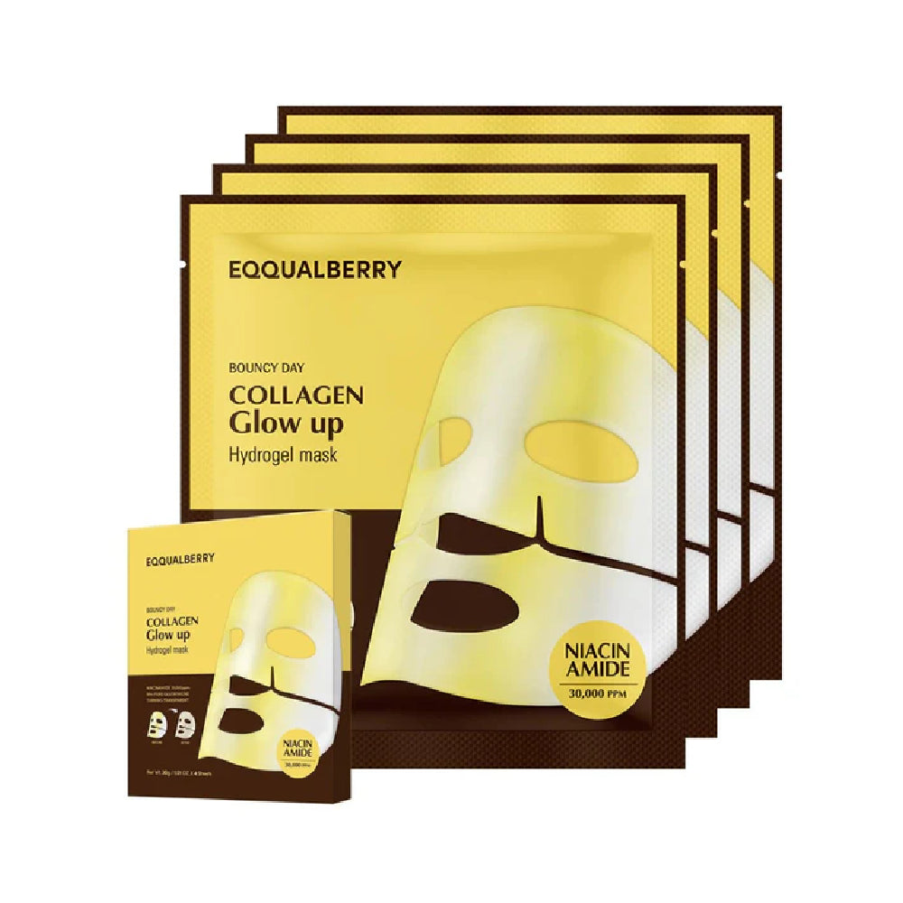Eqqualberry – Collagen Glow up Hydrogel Mask