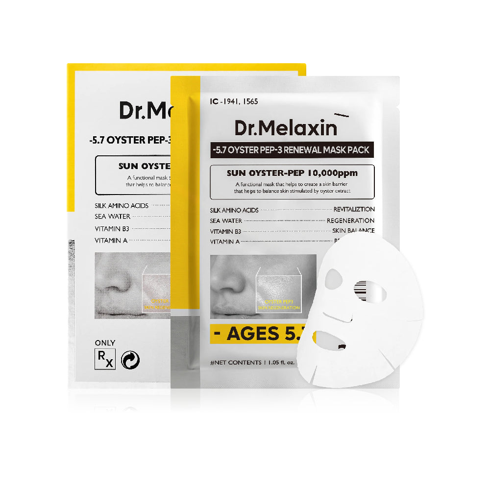 Dr.Melaxin -Oyster Pep-3 Renewal Mask 1EA
