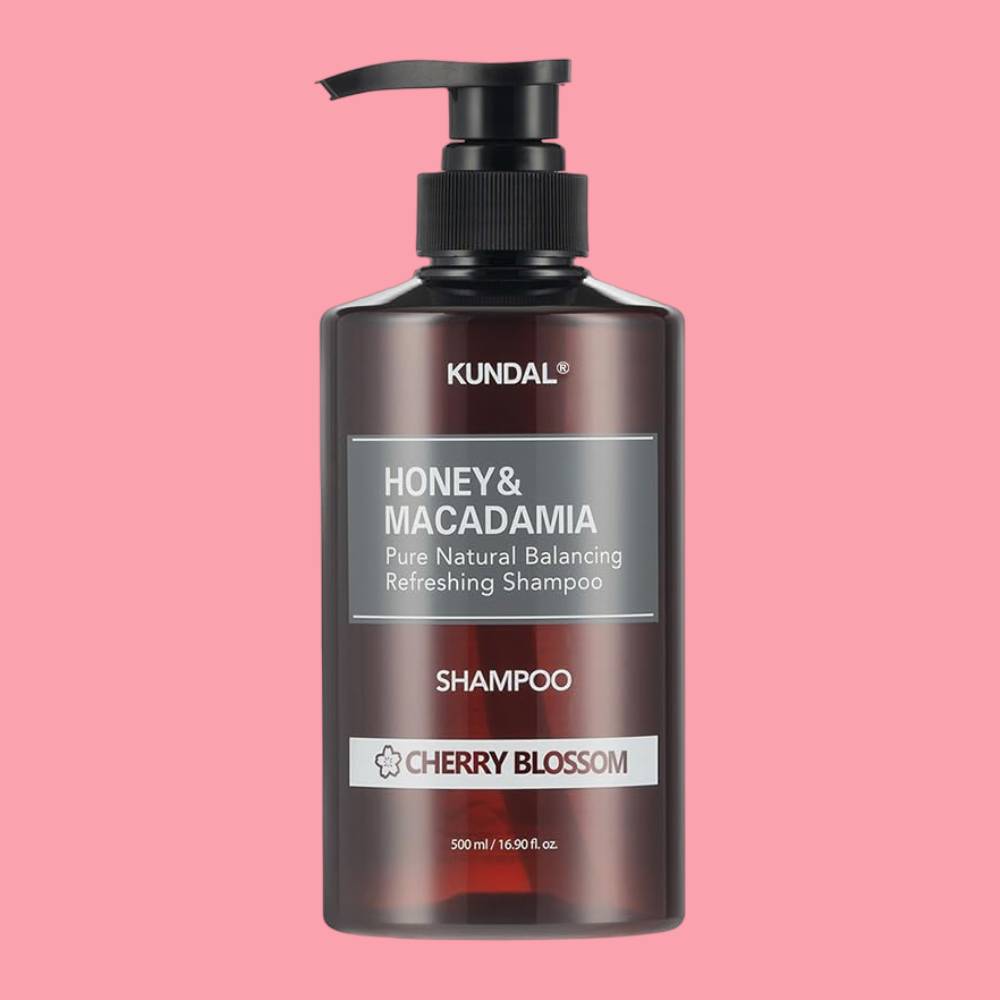 KUNDAL Honey & Macadamia Pure Natural Balancing Refreshing Shampoo – Cherry Blossom - 1058