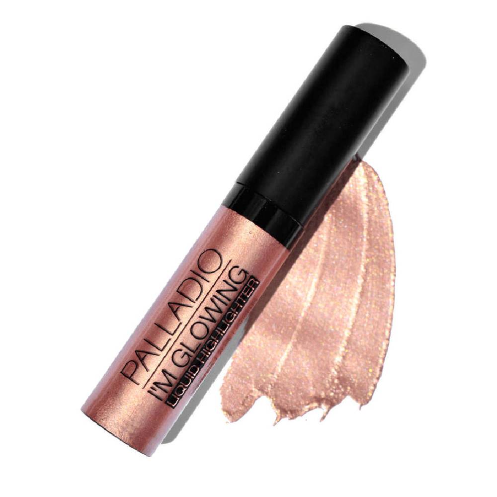 Palladio I’m Glowing Liquid Highlighter - Rose Gold