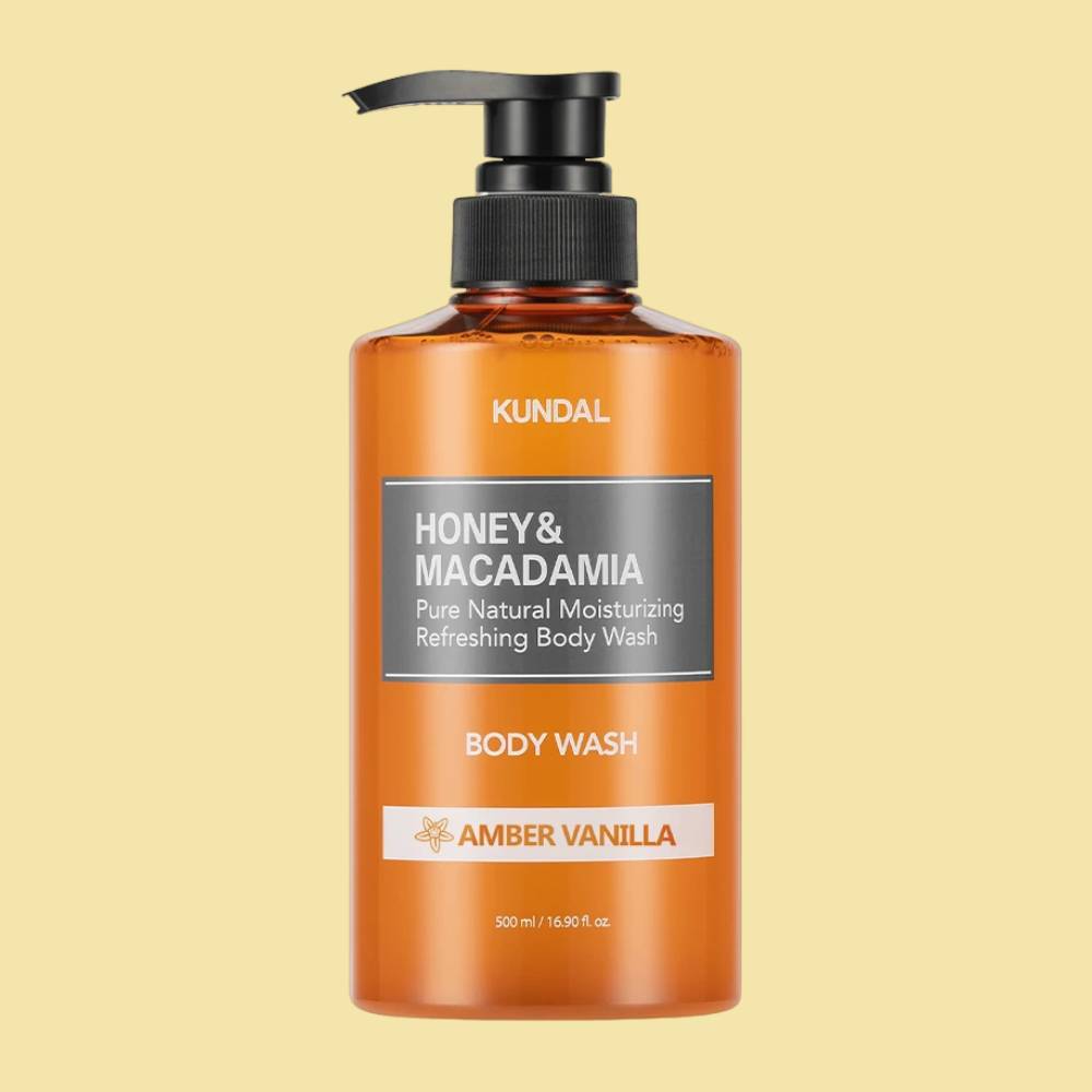 KUNDAL Honey & Macadamia Pure Natural Moisturizing Refreshing Body Wash – Amber Vanilla