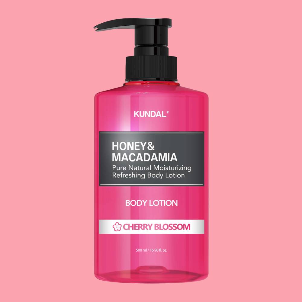 KUNDAL Honey & Macadamia Pure Body Lotion – Cherry Blossom