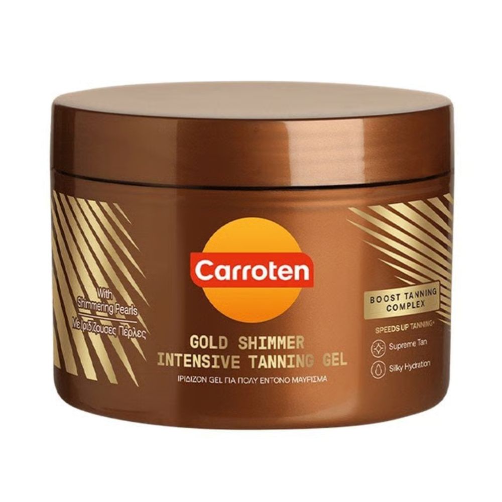 Carroten Gold Shimmer Intensive Tanning Gel 150ml