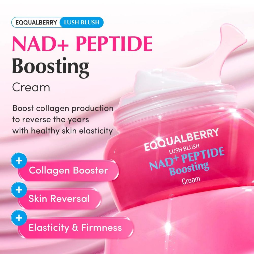 Eqqualberry NAD+ Peptide Boosting Cream 50 ml