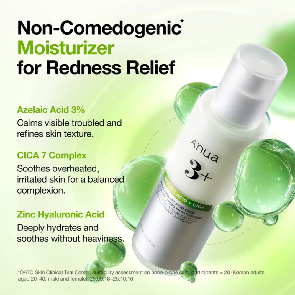 Anua Azelaic Acid Cica Skin Soothing Moisturizer 2