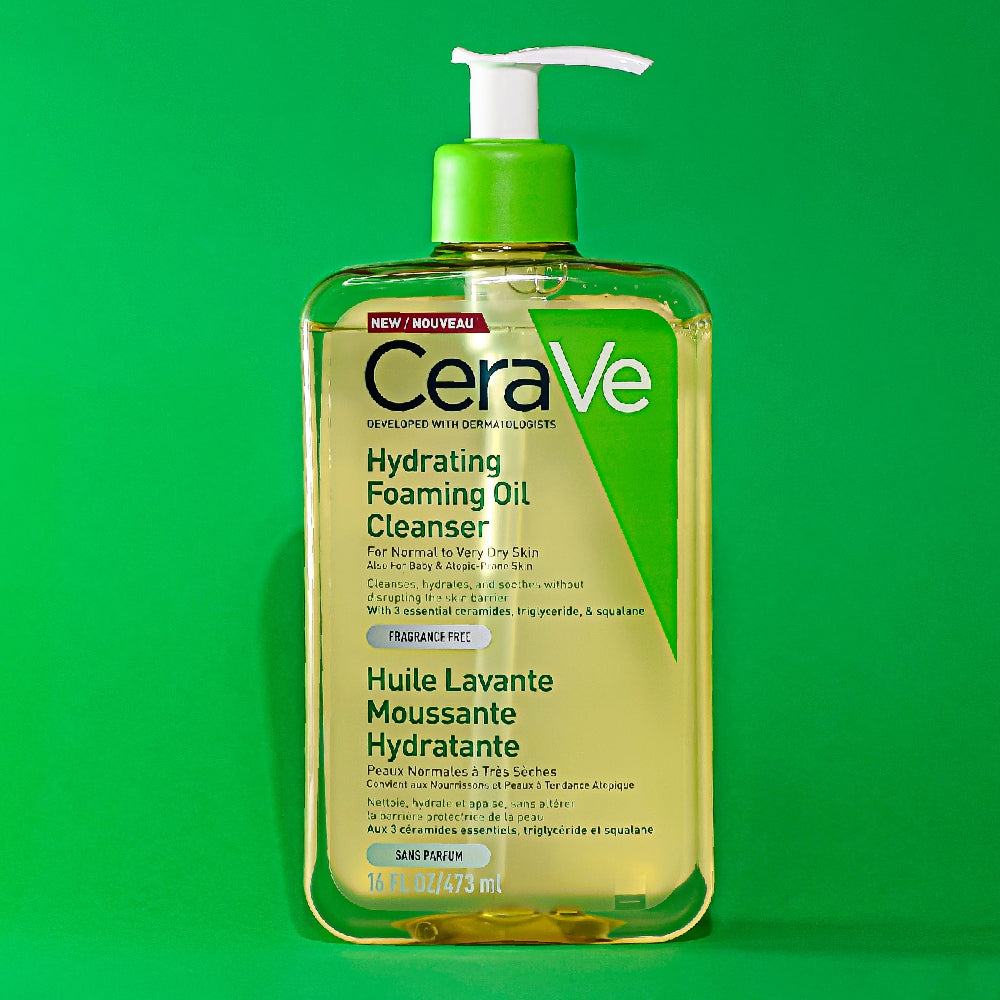 CeraVe Hydrating Foaming Oil Cleanser - 473
