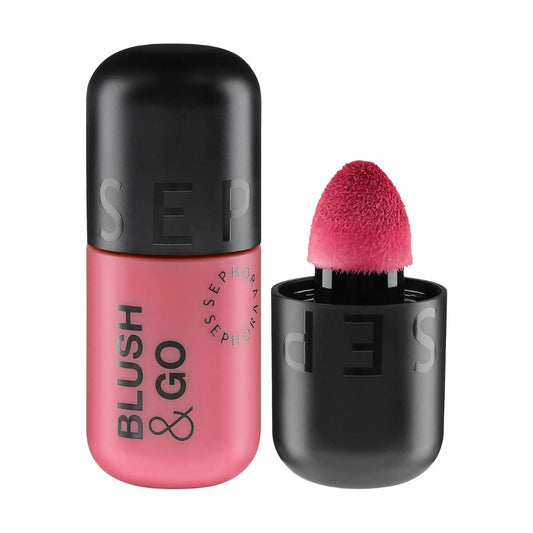 Sephora Blush & Go Longwear Matte Liquid Blush For Lip and Cheek - 01 on Point(Pa kuti/Sticker ngjyre)