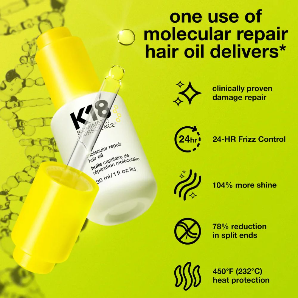 K18 MOLECULAR REPAIR HAIR OIL 30 ml