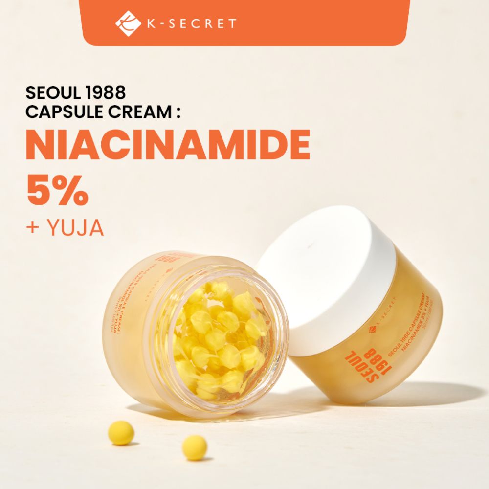 Ksecret – Seoul 1988 Capsule Cream: Niacinamide 5% + Yuja