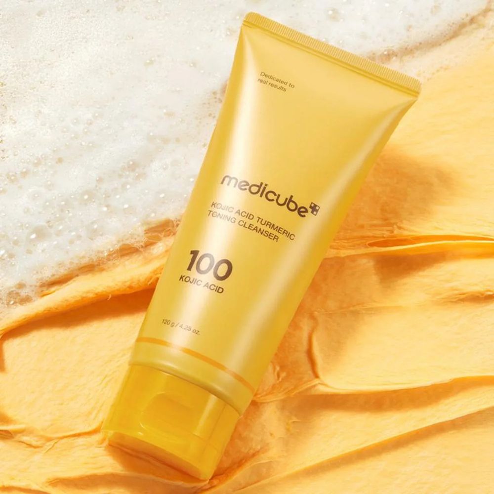 Medicube Kojic Acid Turmeric Toning Cleanser 120g 2