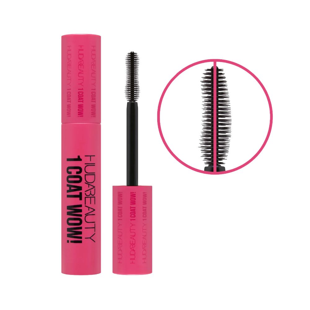 Huda Beauty 1 Coat WOW! Extra Volumizing and Lifting Mascara (Pa kuti)