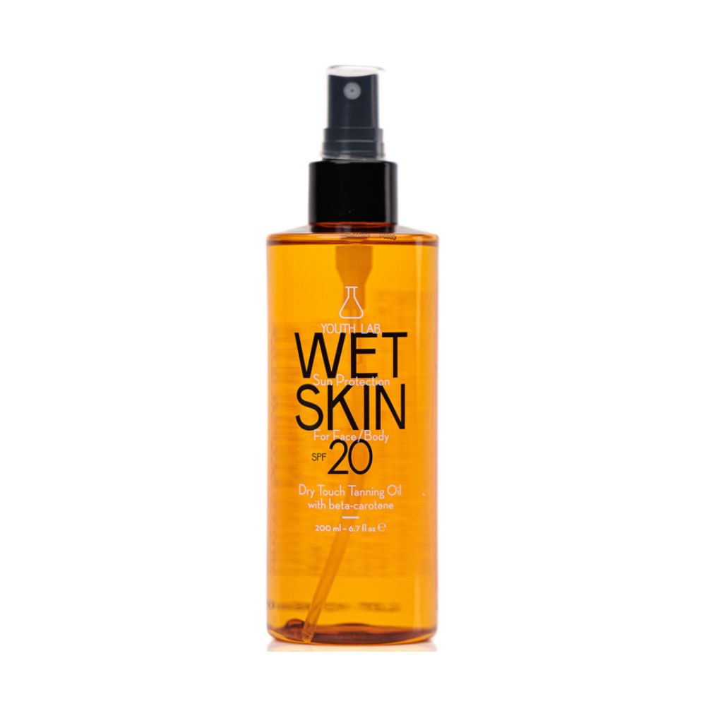 YOUTH LAB Wet Skin Dry Touch Tanning Oil SPF20