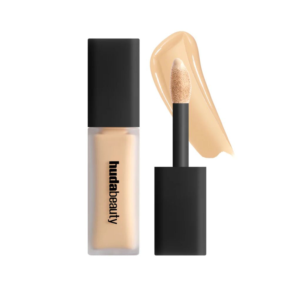 Huda Beauty Faux Filter Luminous Matte Liquid Concealer – Nougat 2.5B (Me kuti, Pa sticker ngjyre))