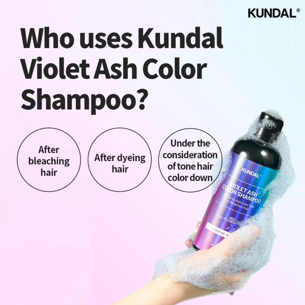 KUNDAL Violet Ash Color Shampoo