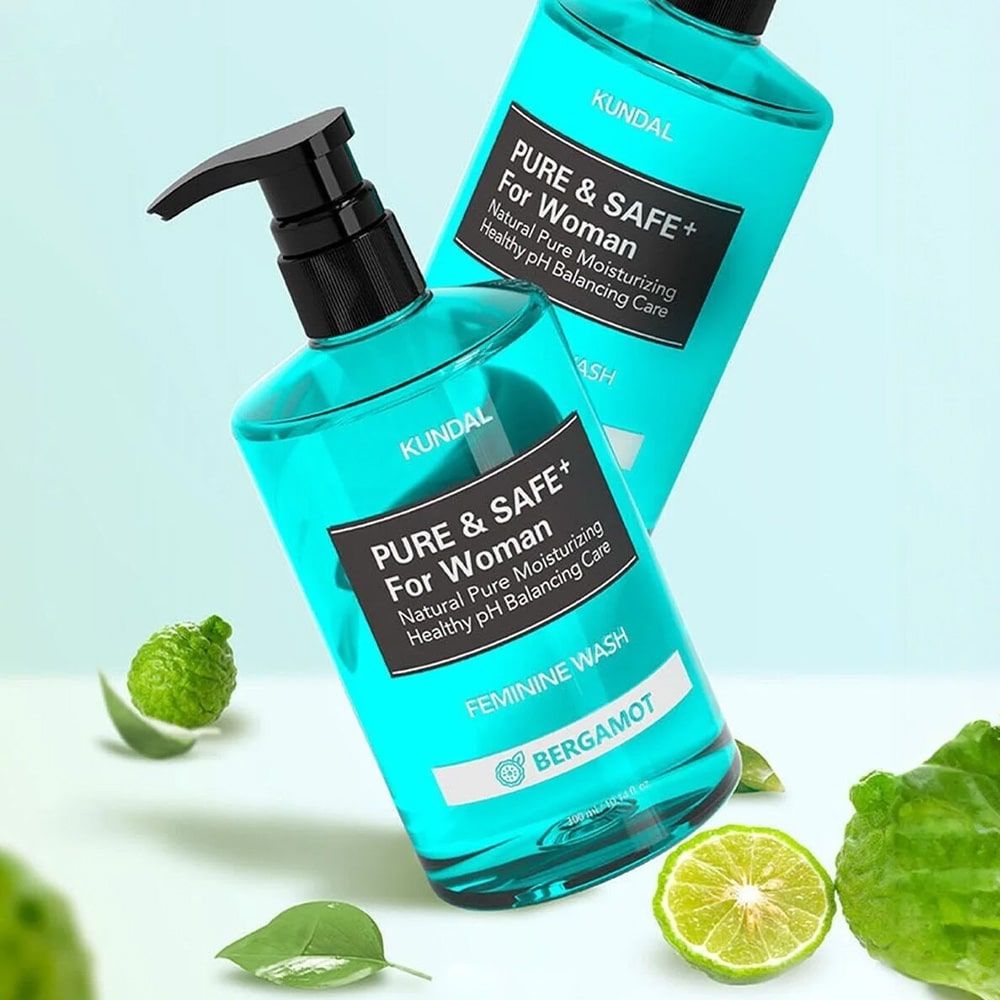 KUNDAL Pure & Safe Feminine Wash – Bergamot