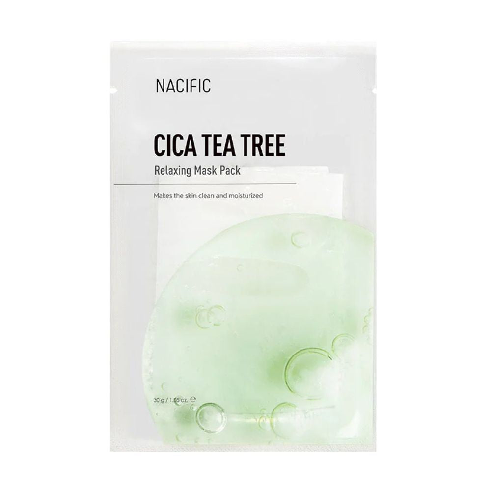 Nacific Cica Tea Tree Relaxing Mask Pack