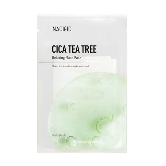 Nacific Cica Tea Tree Relaxing Mask Pack