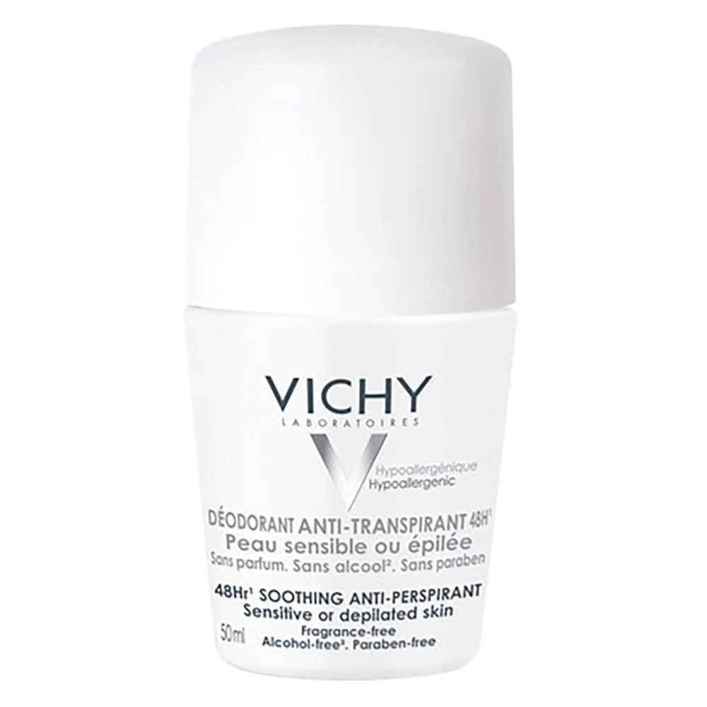 Vichy Deodorant 48 Hour Soothing Anti-Perspirant For Sensitive Skin 50ml