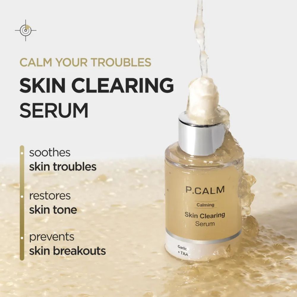 P.CALM Garlic TXA 4 Skin Clearing Serum