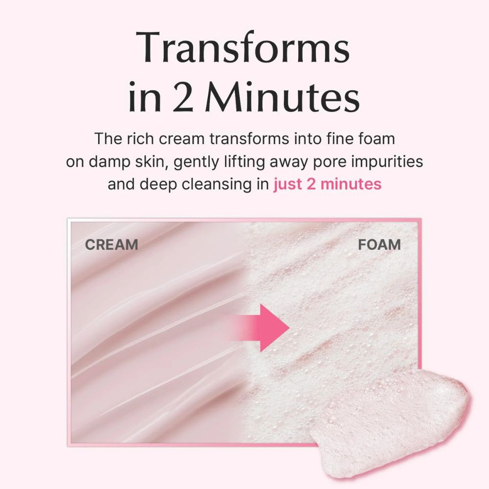 P.CALM Red Rice TXA Bubble Deep Mask 90g