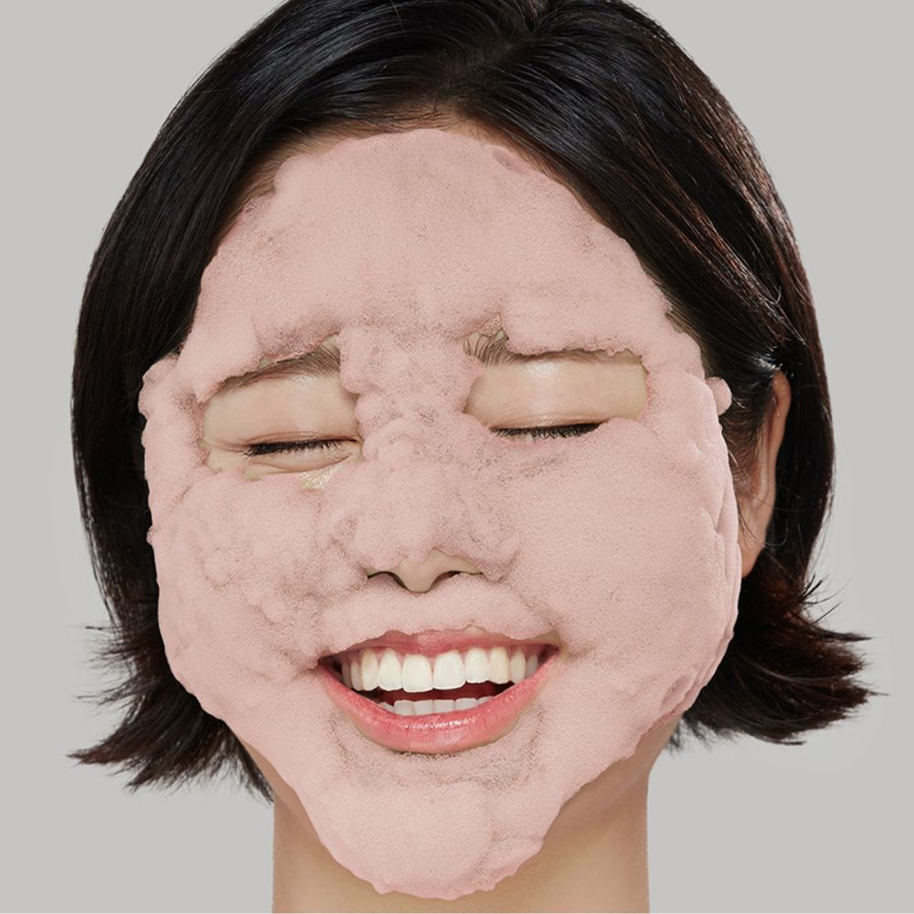 P.CALM Red Rice TXA Bubble Deep Mask 90g