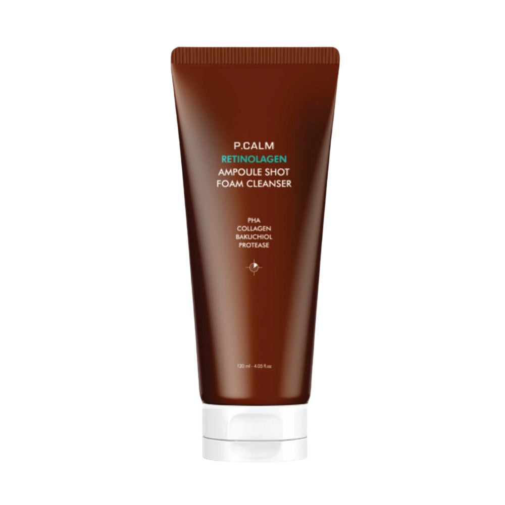 P.CALM Retinolagen Ampoule Shot Foam Cleanser