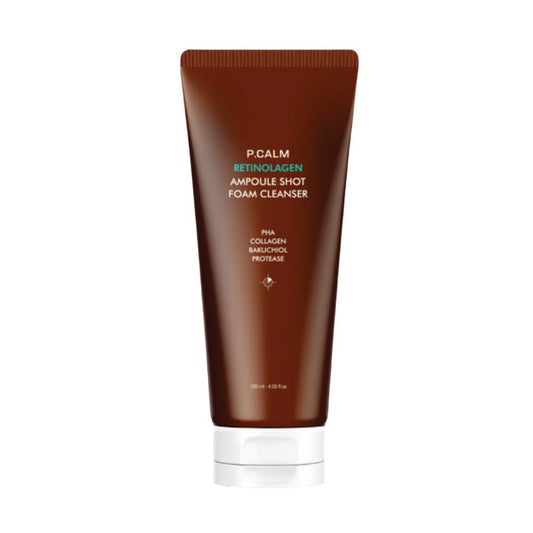 P.CALM Retinolagen Ampoule Shot Foam Cleanser