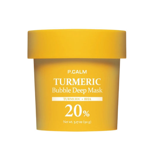 P.CALM Turmeric BHA Bubble Deep Mask 90g