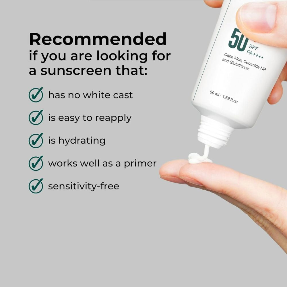 P.CALM Water Barrier Sun Cream SPF 50+ PA++++