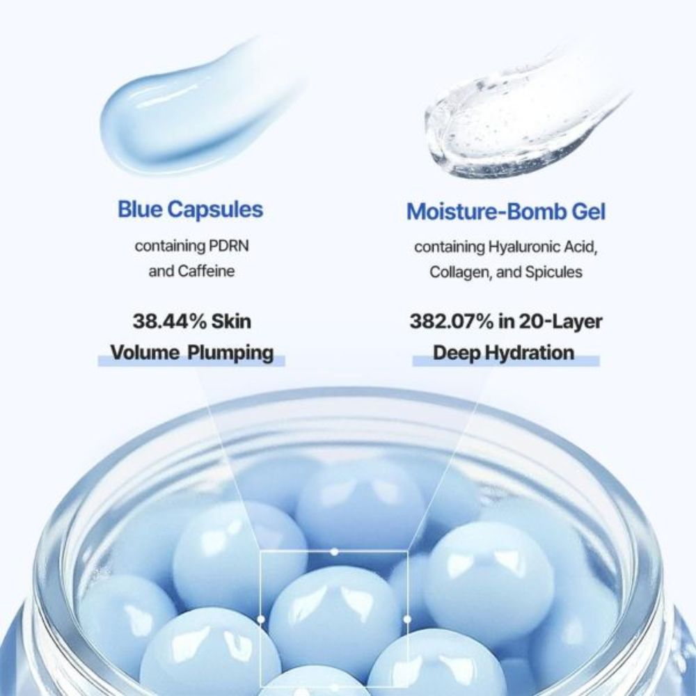 P.Calm PDRN Caffeine Blue Capsules 60 Cream