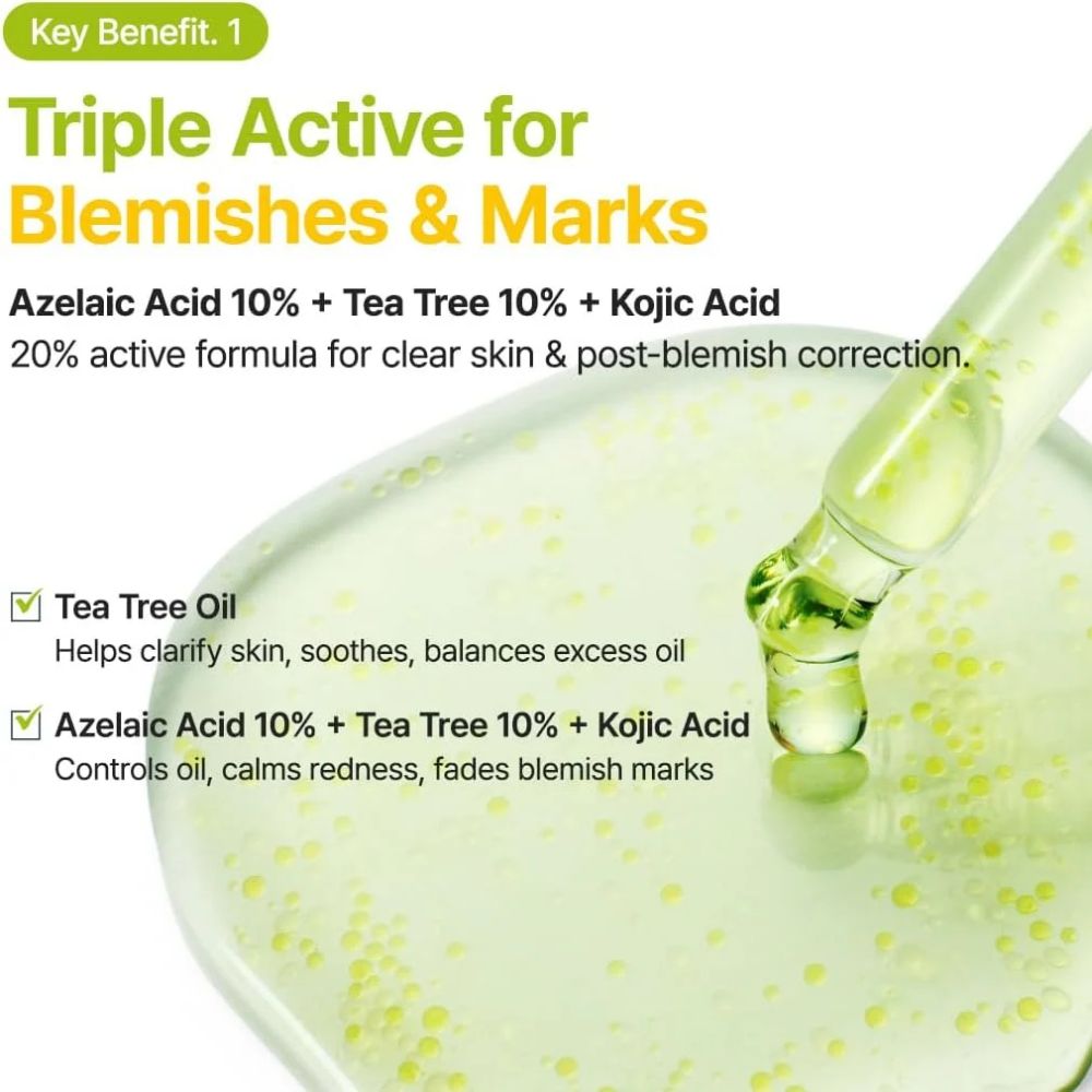 Purito Azelaic Acid 10 % + Kojic & Tea Tree Serum 3