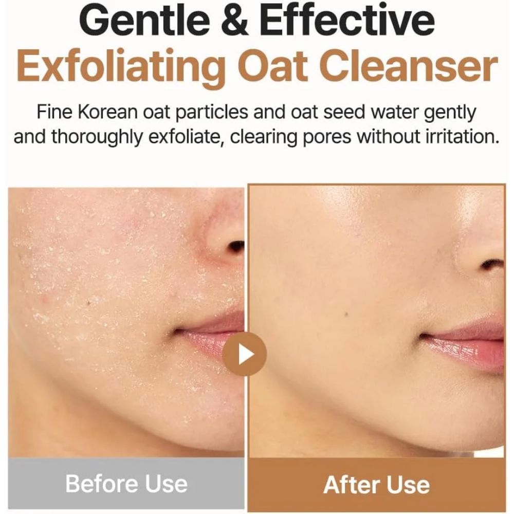 Purito Oat-in Gentle Exfoliating Face Cleanser 150ml 2