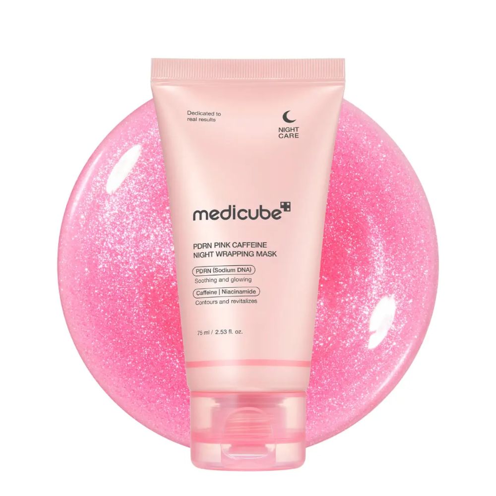 Medicube PDRN Pink Caffeine Overnight Wrapping Mask 75ml