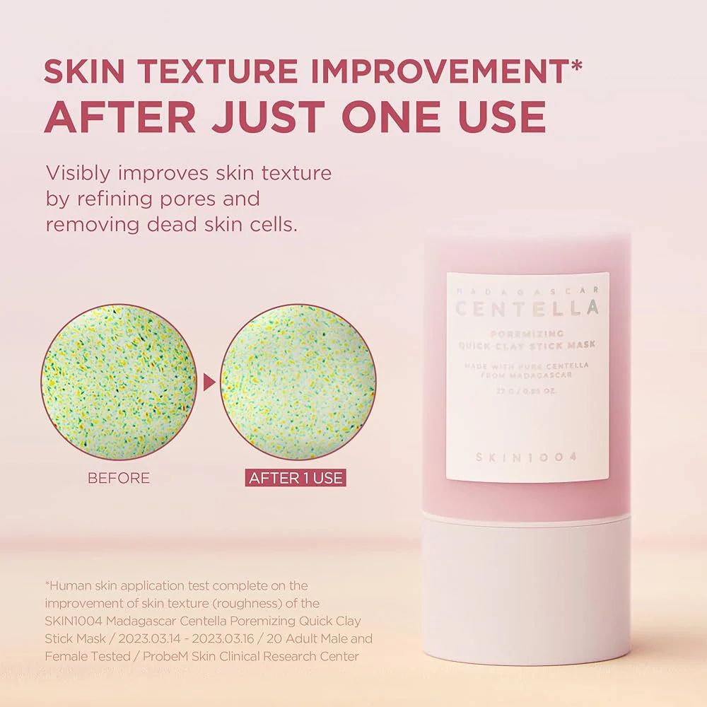 SKIN1004 Madagascar Centella Poremizing Quick Clay Stick Mask 27g 2