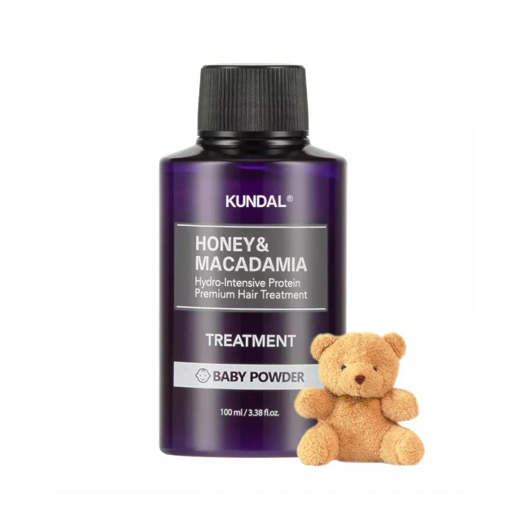 Kundal Honey & Macadamia Protein Hair Treatment 100ml- Baby Powder