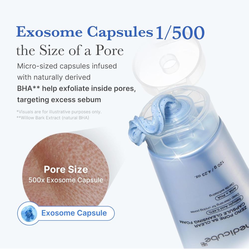 Medicube Zero Pore Clear Capsule Cleansing Foam 120ml