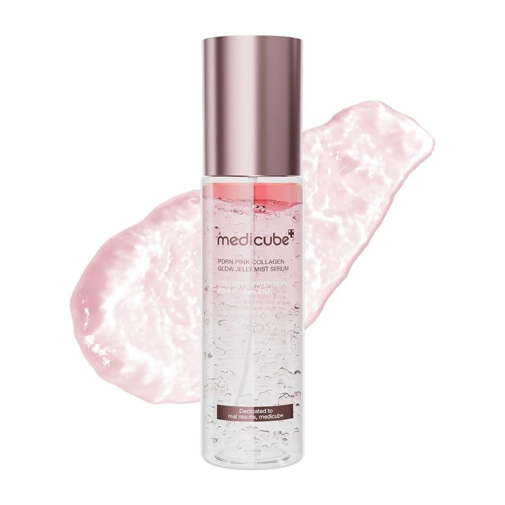 Medicube Pink PDRN Collagen Glow Jelly Mist Serum 100ml