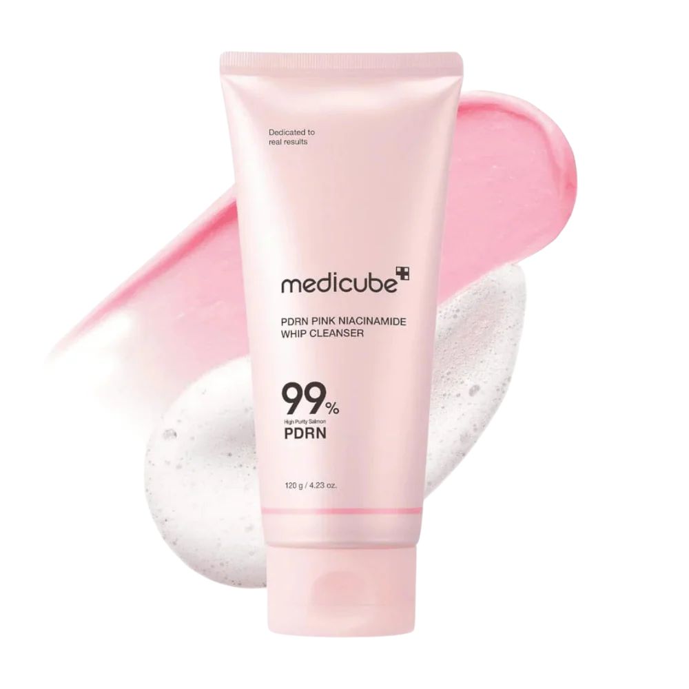 Medicube PDRN Pink Niacinamide Whip Cleanser 120ml