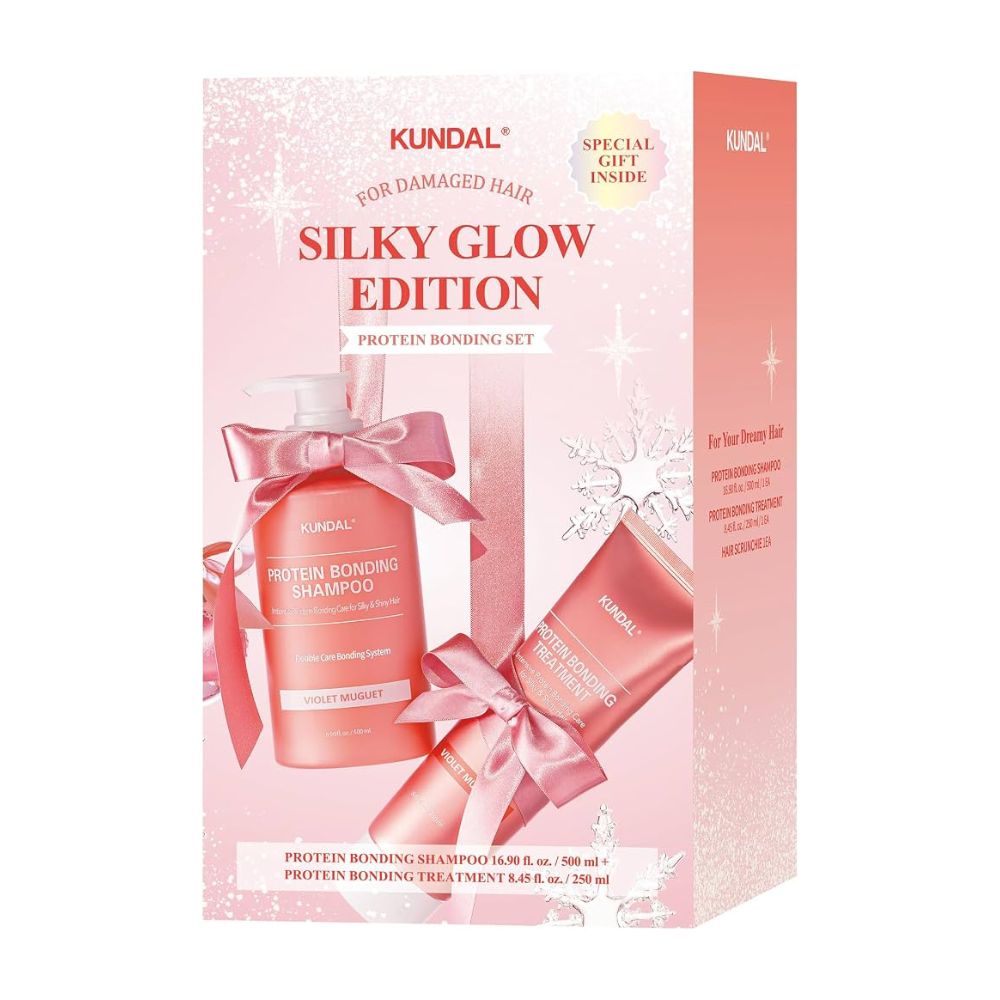 Kundal Protein Bonding Set Silky Glow Edition - Violet Muguet