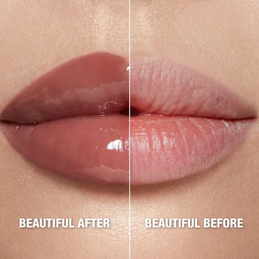 Charlotte Tilbury Big Lip Plumpgasm Plumping Lip Gloss - Pillowtalk Medium-Deep (Pa kuti)