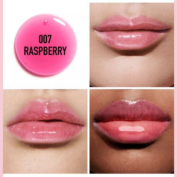 Dior Lip Glow Oil 007  (Raspberry)