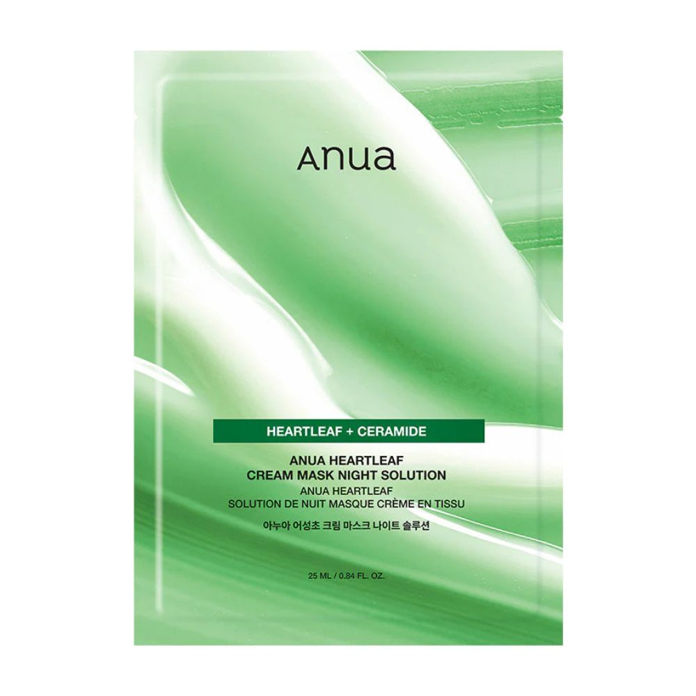 Anua Heartleaf Cream Mask Night Solution Pack
