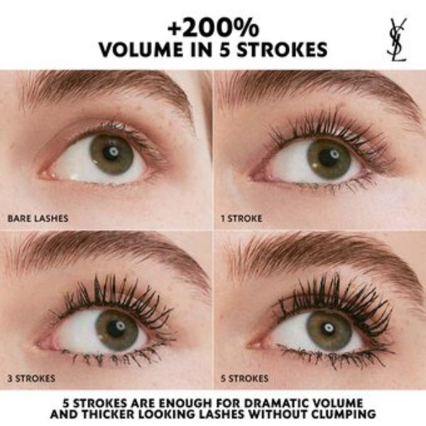 Ysl Lash Clash Extreme Volume Mascara- Black