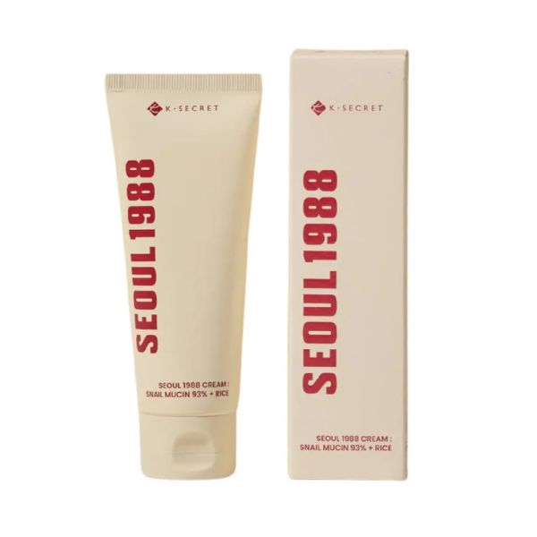 Ksecret Seoul 1988 Cream : Snail Mucin 93% + Rice