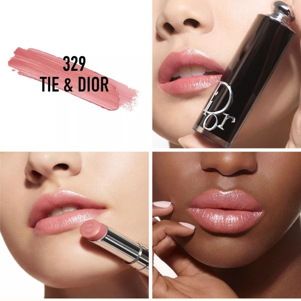 Dior Addict Hydrating Shine Lipstick 329 TIE & DIOR